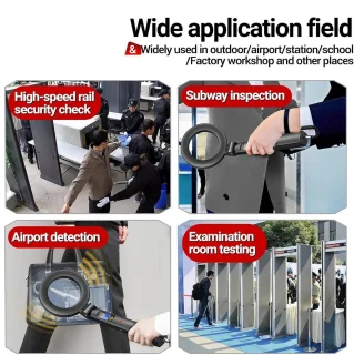Draagbare Handheld Metaaldetector