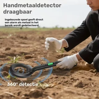 Draagbare Metaaldetector – Handmodel