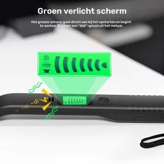 Draagbare Metaaldetector – Handmodel