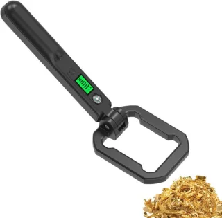 Draagbare metaaldetector zwart