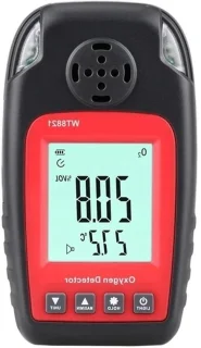 Draagbare Zuurstofdetector O2 Meter - Zwart