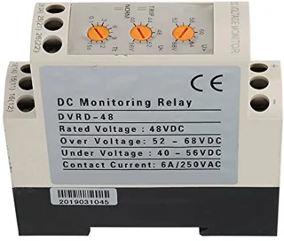 DVrd Voltage Monitoring Relay DC 12/48V