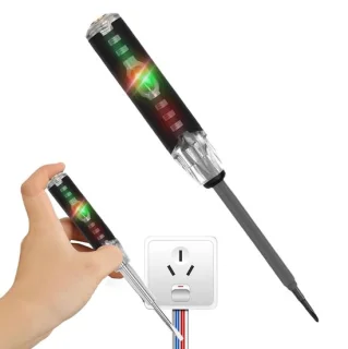 Elektrische spanningsdetector schroevendraaier 155 cm zwart