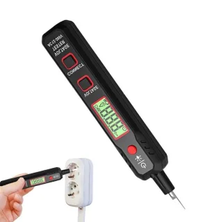Elektrische stroomtester - spanningsdetector draadtester - 16,2 cm - zwart