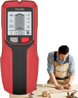 Elektronische muur scanner rood