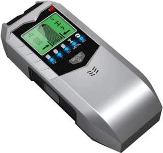 Elektronische muur scanner zilver