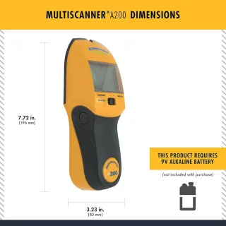 Elektronische Muurscanner en Metaaldetector