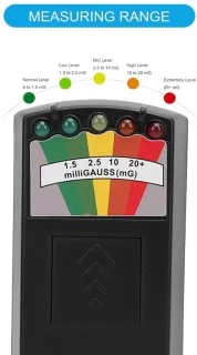 Emf detector kit - paranormale detector - 4 ballen 1 detector - zwart
