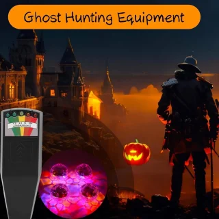 Emf detector kit - paranormale detector - 4 ballen 1 detector - zwart