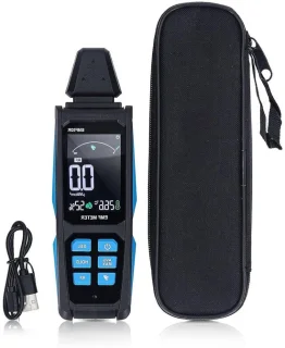 EMF-detector stralingsmeter zwart