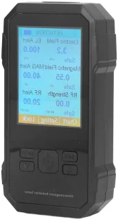EMF-meter detector stralingsmeter zwart