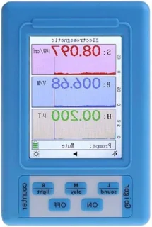 EMF-meter stralingsdetector, wit