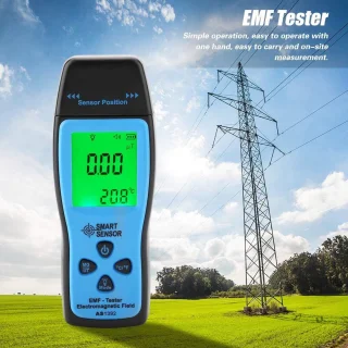 EMFmeter Digitale Elektromagnetische Veldstralingsdetector Handheld