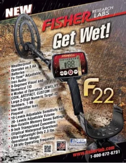 Fisher F22 Metaaldetector
