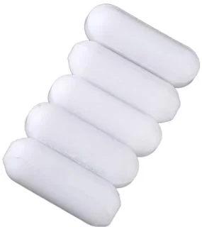 Flea Lab Magnetische PTFE Roerstaven 15 stuks Wit