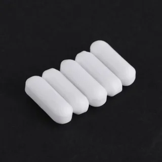 Flea Lab Magnetische PTFE Roerstaven 15 stuks Wit
