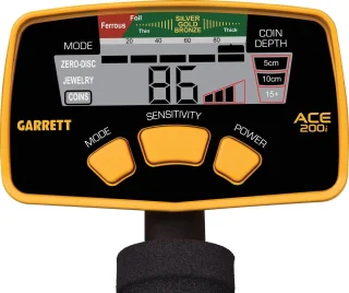 Garrett Ace 200i metaaldetector pakket