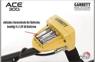 Garrett Ace 200i metaaldetector