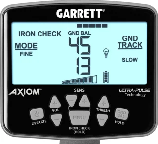 Garrett Axiom metaaldetector set