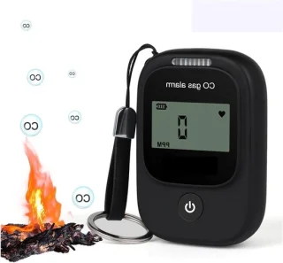Gasdetector co-meter zwart