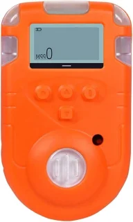 Gasdetector Luchtkwaliteitssensor Zwart