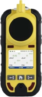 Gasdetector monitor zwart