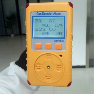 Gasdetector multi-gas zwart
