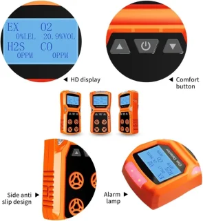 Gasdetector - Oranje - 850 g