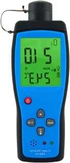 Gasdetector zuurstofmeter zwart