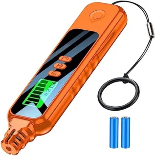 Gaslek detector aardgas alarm oranje