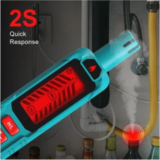 Gaslek detector brandbaar gas - zwart