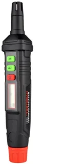 Gaslekdetector 7 inch zwart en rood