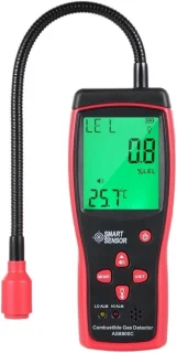 Gaslekdetector brandbaar gas tester