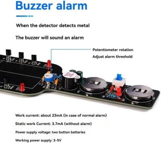 Geen merk Metaaldetector DIY-kit