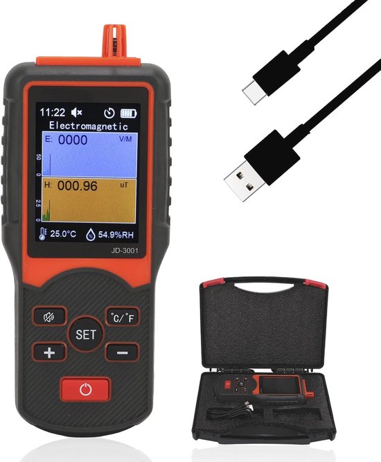 Geigerteller Draagbare Stralingsdetector Multifunctioneel review