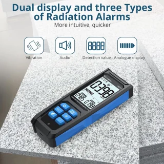 Geigerteller Draagbare Stralingsmeter LCD-display
