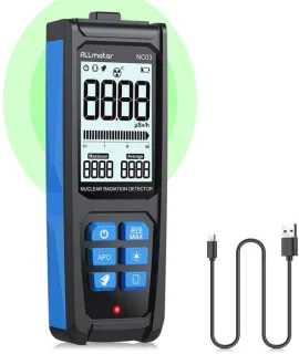 Geigerteller Draagbare Stralingsmeter LCD-display