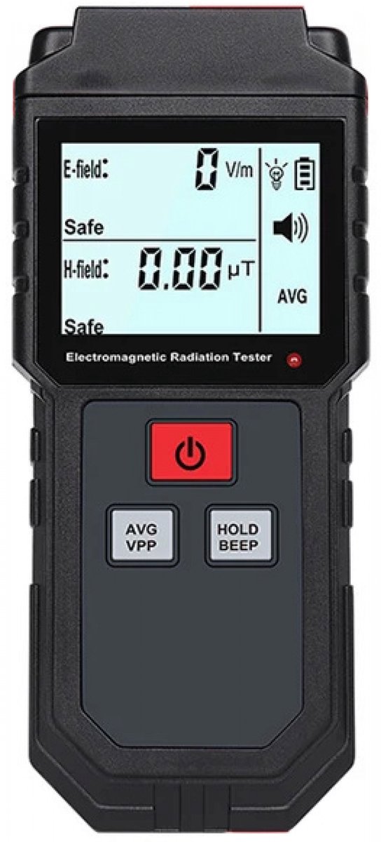 De Geigerteller Radioactief Dosimeter in één oogopslag