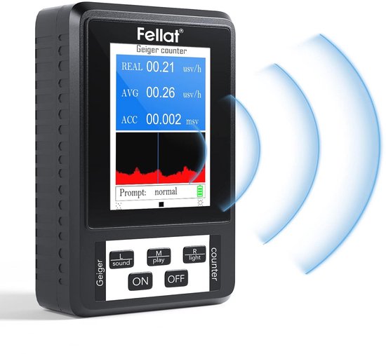 Geigerteller Stralingsdetector Beta Gamma Röntgen Professional
