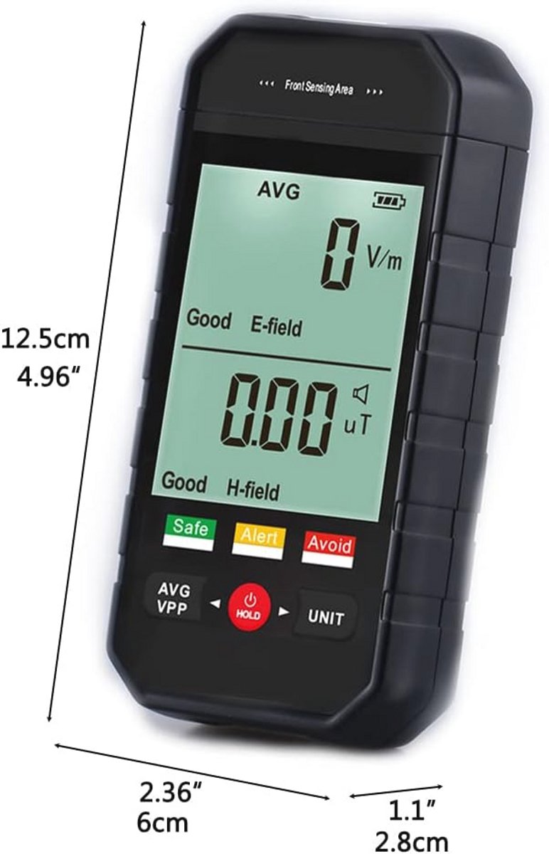 Wat vinden we goed aan de Geigerteller Stralingsdetector Draagbaar LCD