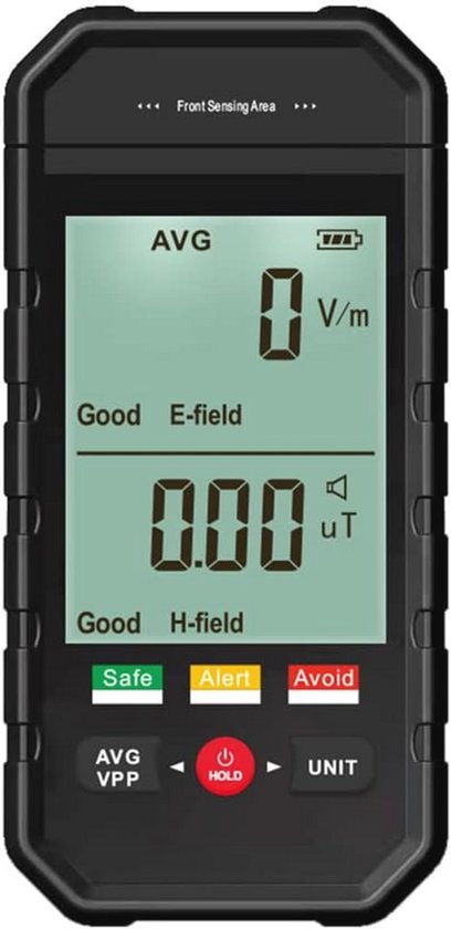 Geigerteller Stralingsdetector Draagbaar LCD review