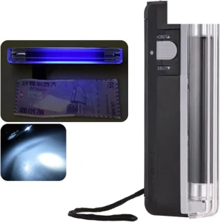 Geld detector UV 16 cm zwart