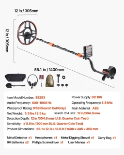 Gouddetector Pro - Metaaldetector voor volwassenen