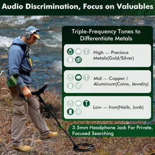 Wat vinden we goed aan de Goudzoeker Metaaldetector Set