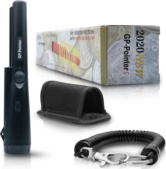 GP-POINTER Metaaldetectie Pinpointer Zwart