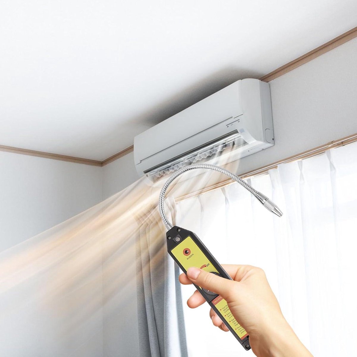 Wat vinden we goed aan de Halogeen Lek Detector Freon Gas Sniffer voor AC Systemen