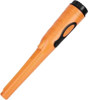Handheld metaaldetector 26.5 cm oranje