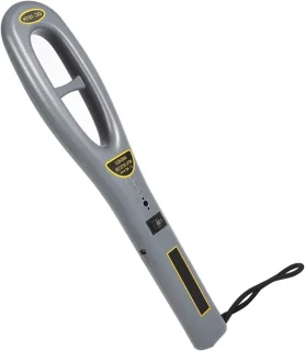 Handheld metaaldetector 37.5 cm - zwart