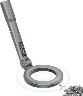 Handheld Metaaldetector - Goudzoeker Detector - Beveiligingsinspectie - Opvouwbaar Ontwerp - 40 cm - Zwart