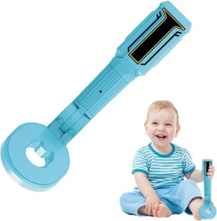 Handheld metaaldetector kinderen - schatzoeker speelgoed - blauw
